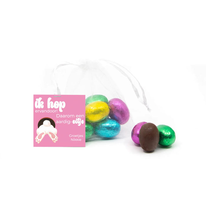 Samenwerken met jou was een EITJE