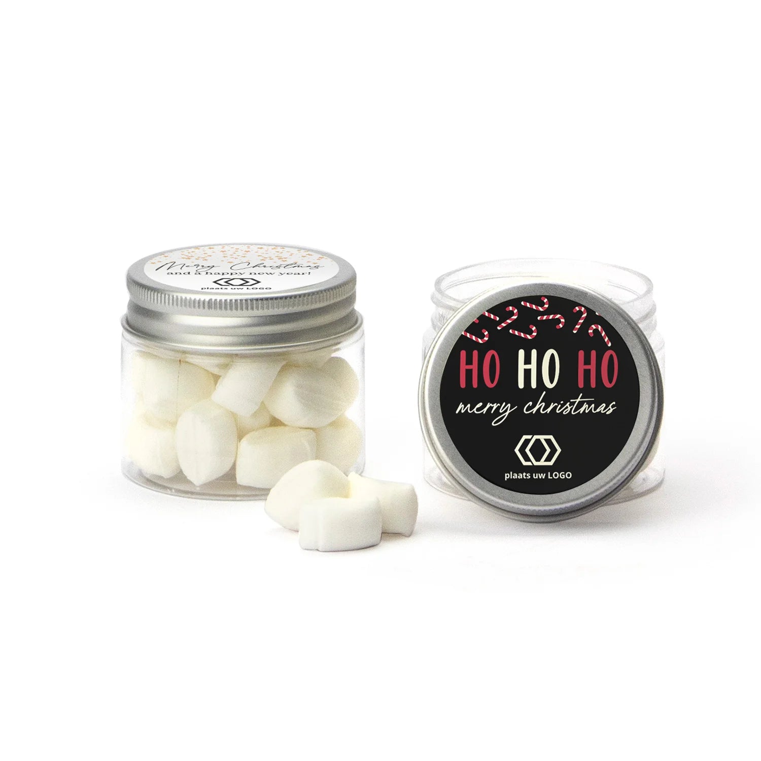 Mini potje met snoepjes - Kerst - Bedankjes.nl
