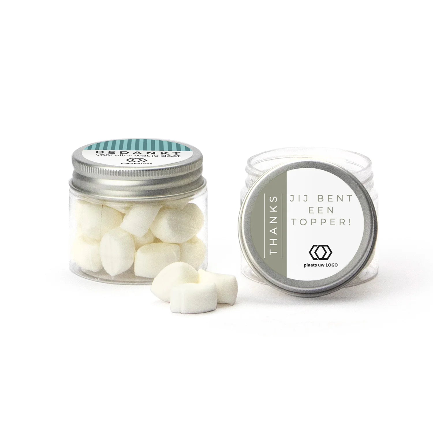 Mini potje met snoepjes - Zakelijk