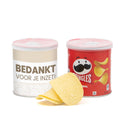Pringles chipsblikje met eigen wikkel 40 gram - Zakelijk