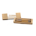 Pennenset bamboe met eigen sleeve - Zakelijk