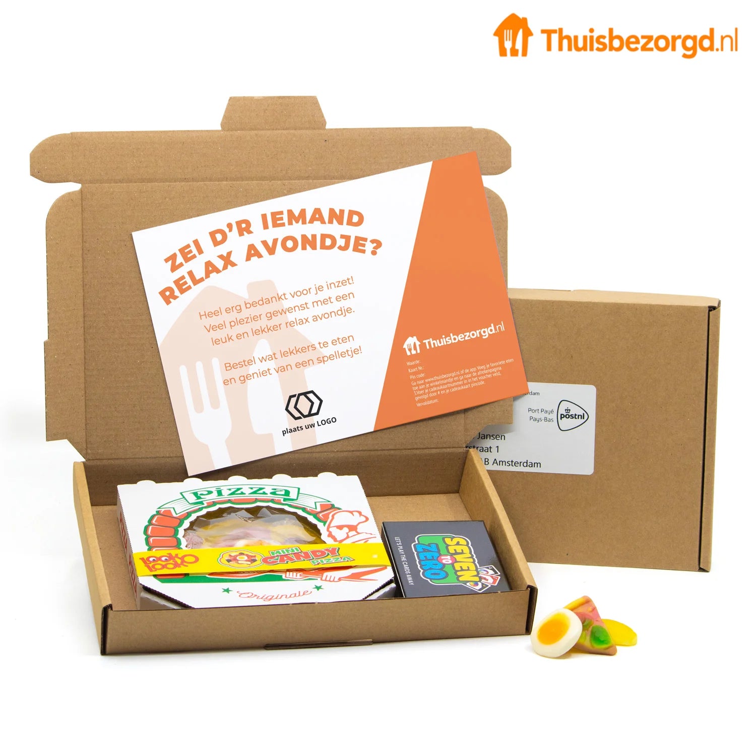Relax Avondje pizza en spel – Thuisbezorgd