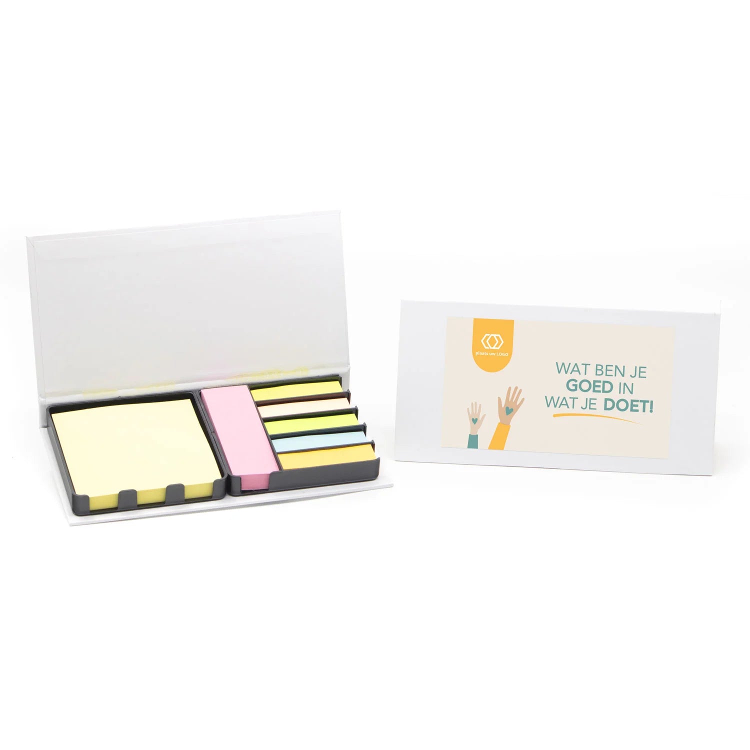 Post-Its met eigen etiket - Zakelijk