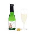 Flesje alcoholvrije prosecco met eigen etiket - Communie meisjes