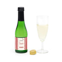 Flesje alcoholvrije prosecco met eigen etiket - Communie meisjes