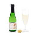 Flesje alcoholvrije prosecco met eigen etiket - Communie meisjes