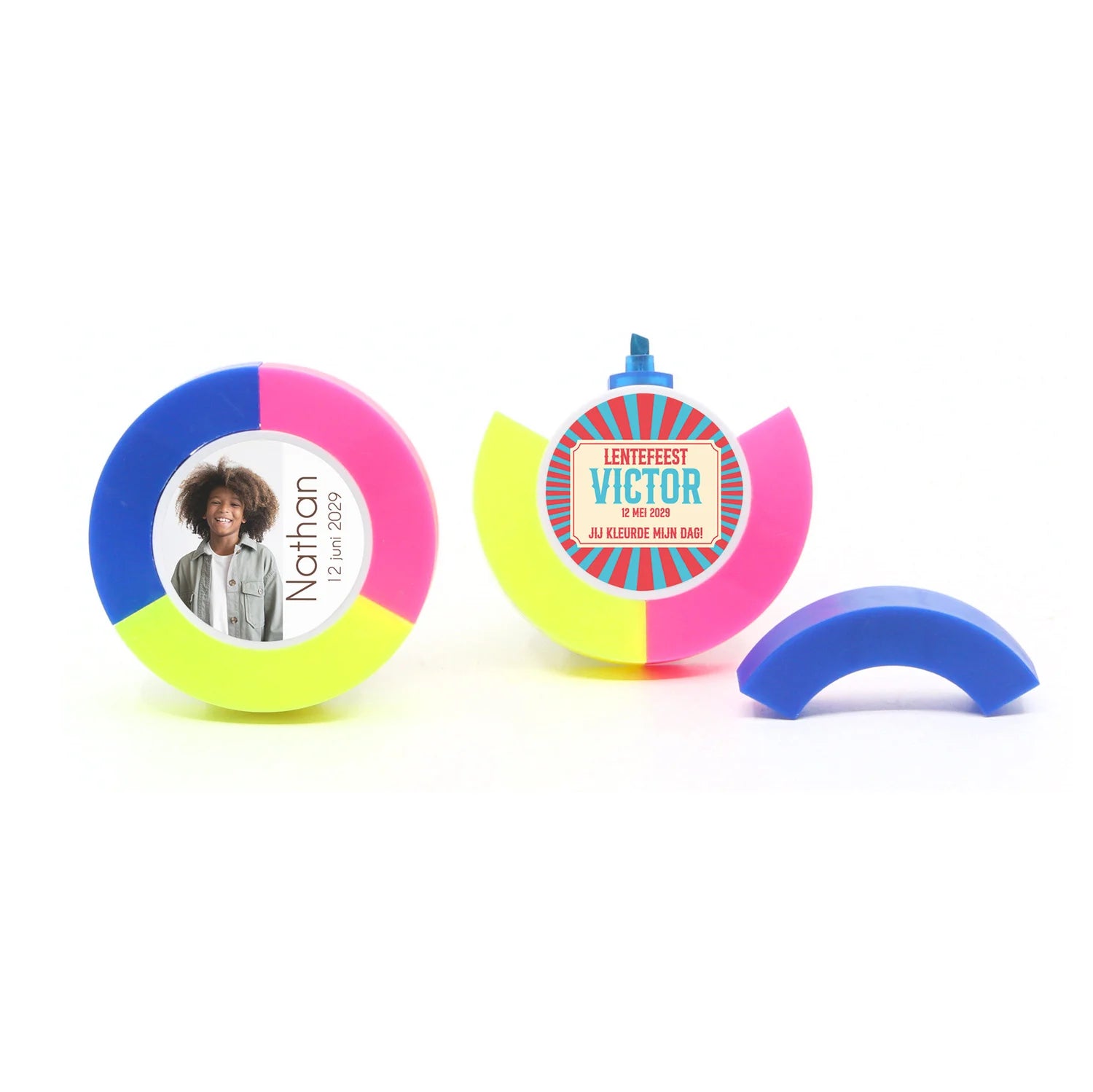 Highlighter rond - Communie jongens
