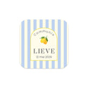 Sticker 15 stuks (5 x 5cm) - Communie meisjes
