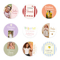 Stickers 30 stuks (3,5cm) - Communie meisjes