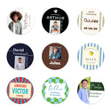 Stickers 18 stuks (5cm) - Communie jongens