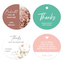 Persoonlijke stickers 6 stuks (6,4 x 5,7cm) - Collega