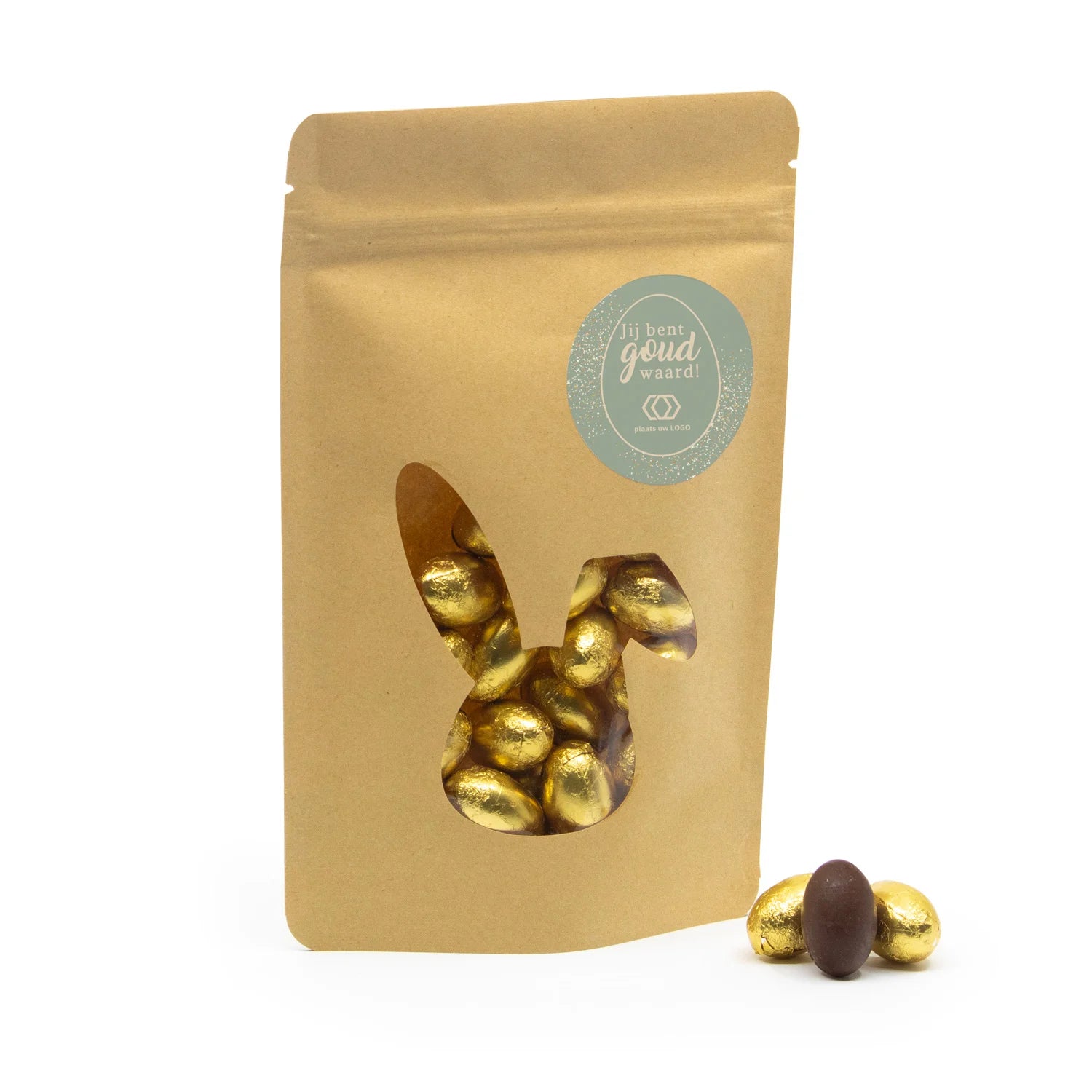 Stazak paashaas met paaseitjes - Pasen - Bedankjes.nl