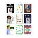 Persoonlijke stickers 30 stuks (3,5 x 4,5 cm) - Communie jongen