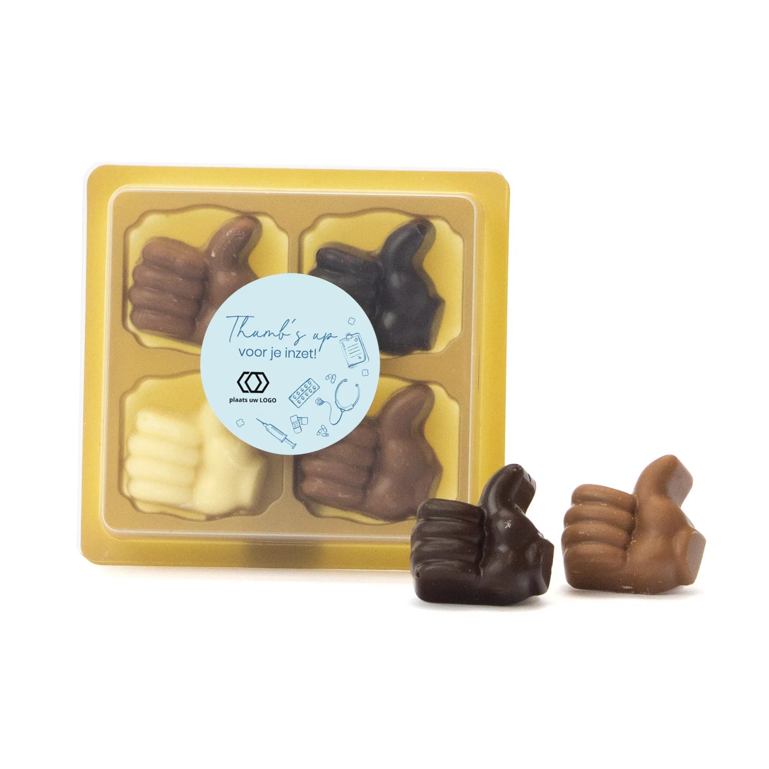 Thumbs UP voor je inzet - Verpleging - Bedankjes.nl