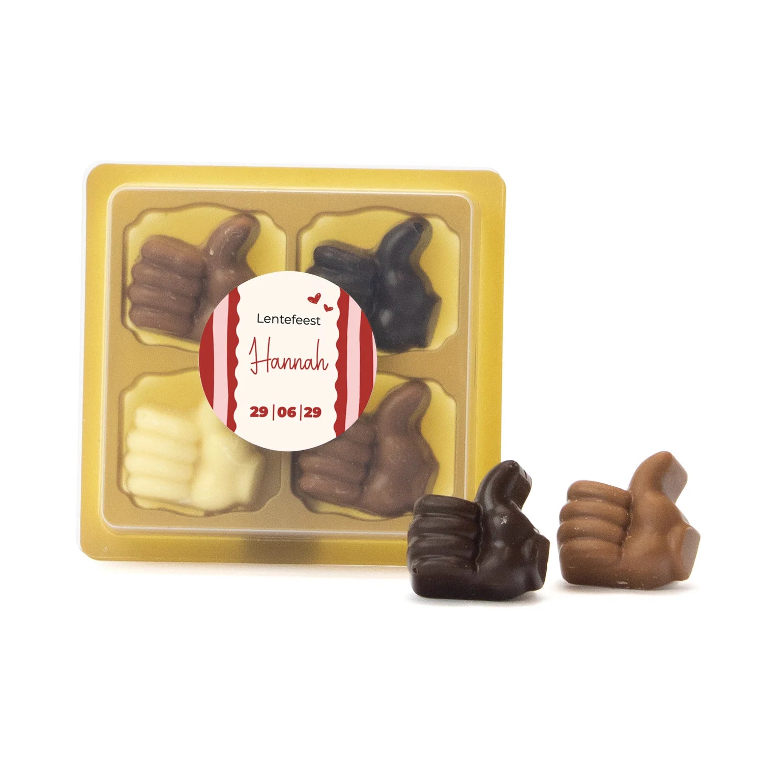 Chocolade Duimpjes - Communie Meisjes
