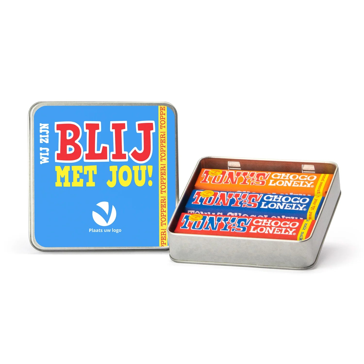 Blik van waardering 3 Tony's repen - Verpleging - Bedankjes.nl