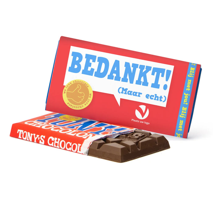 Tony's Chocolonely met eigen wikkel - Zakelijk