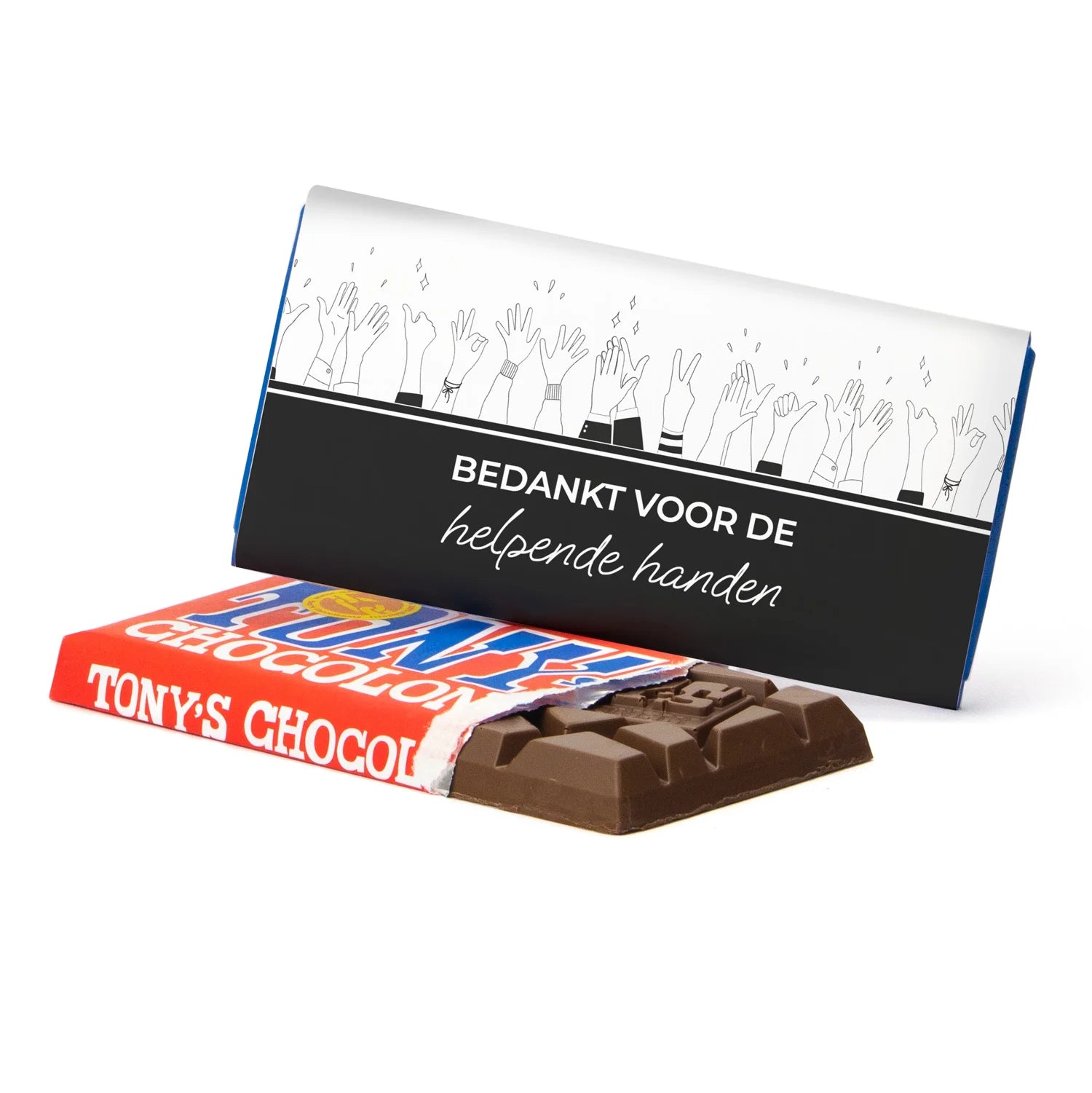 Tony's Chocolonely met eigen wikkel - Zakelijk - Bedankjes.nl