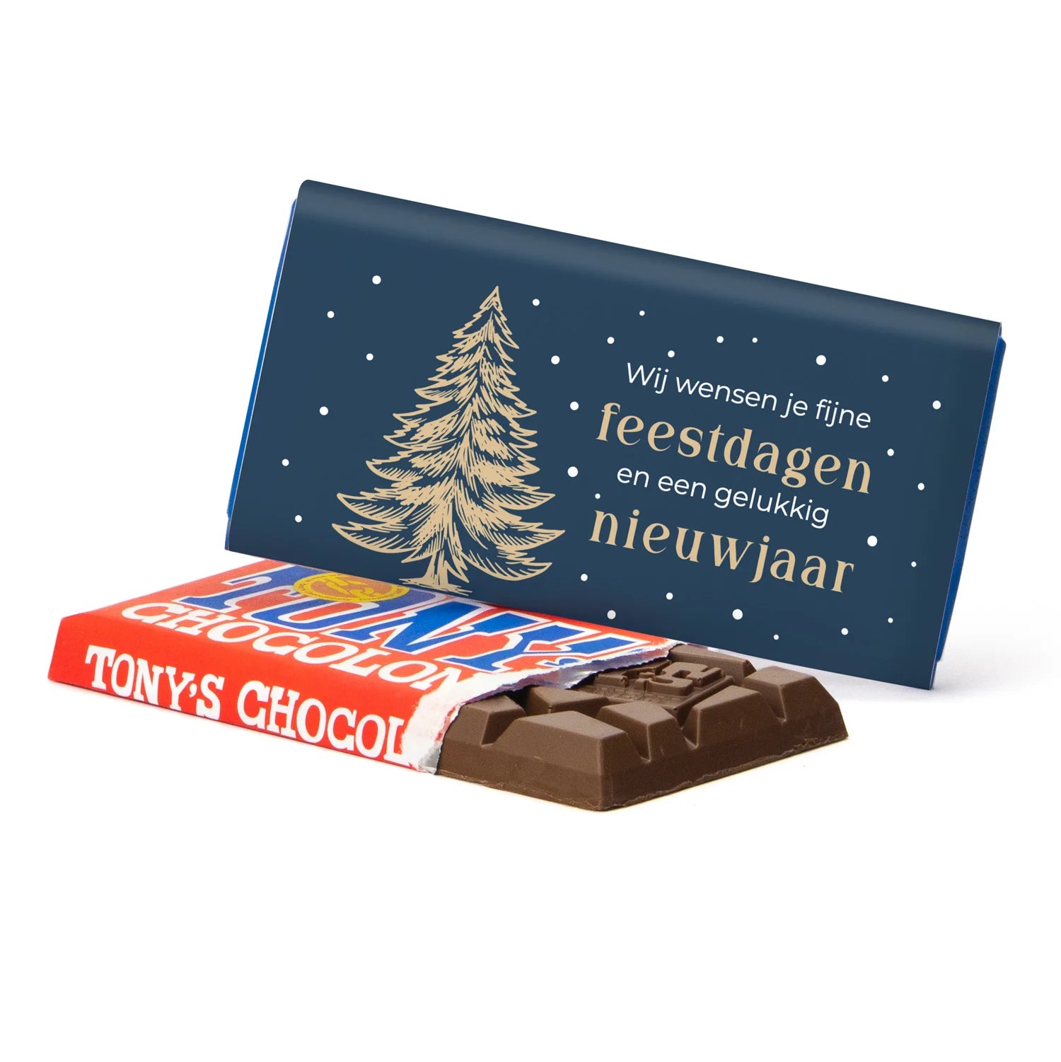 Tony's Chocolonely met eigen wikkel - Kerst