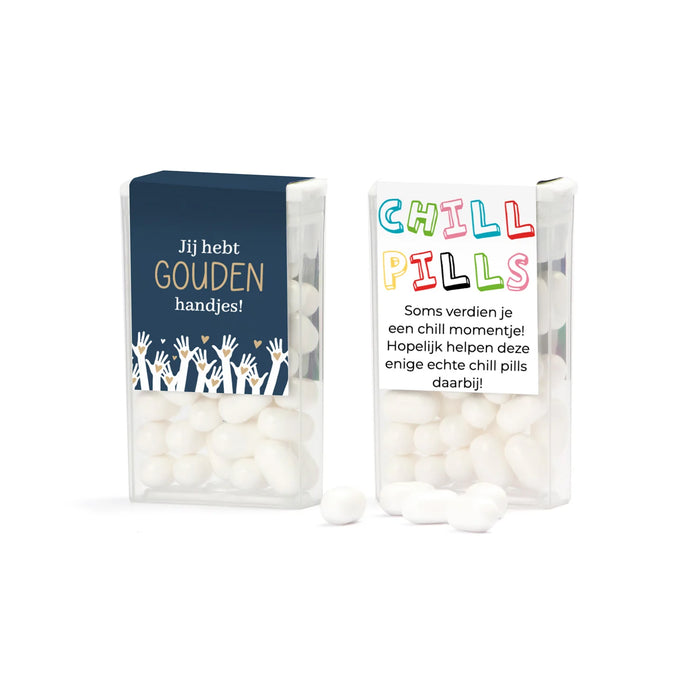 Tic Tac met eigen logo op etiket - Zakelijk