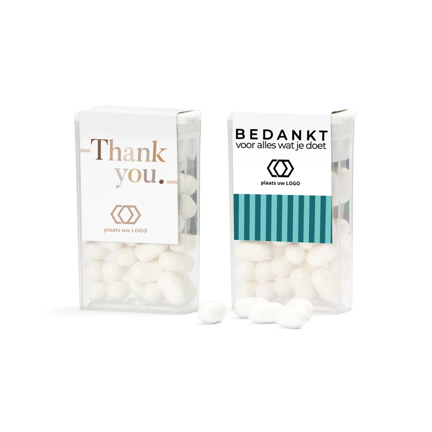Tic Tac met eigen logo op etiket - Zakelijk