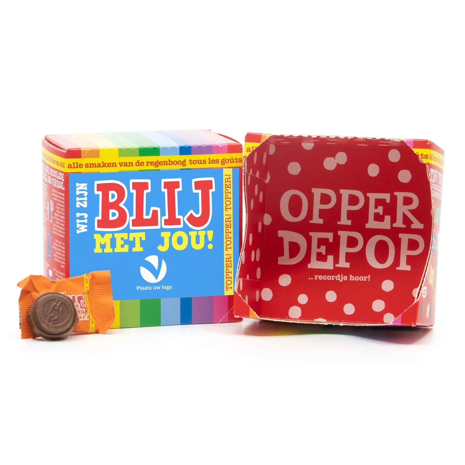 Tony chocolonely kadoosje eigen logo - Zakelijk