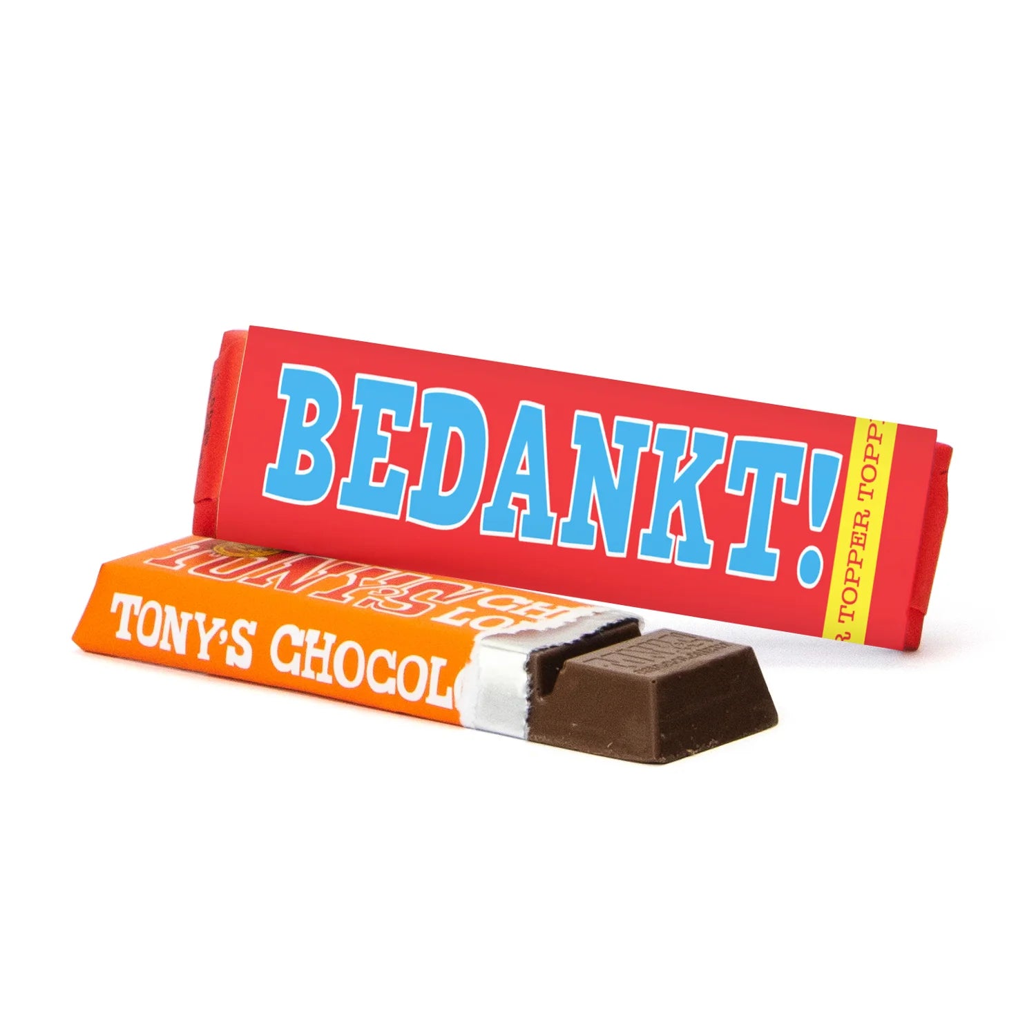 Tony Chocolonely 50 gram met eigen wikkel - Zakelijk - Bedankjes.nl