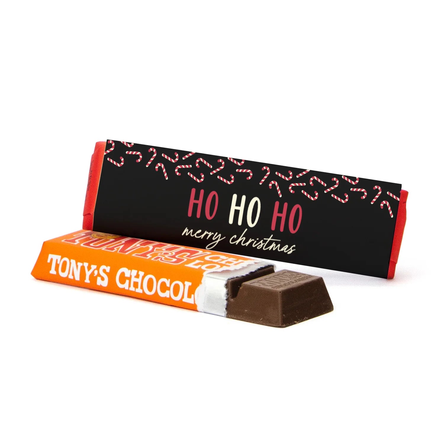 Tony Chocolonely 50 gram met eigen wikkel - Kerst