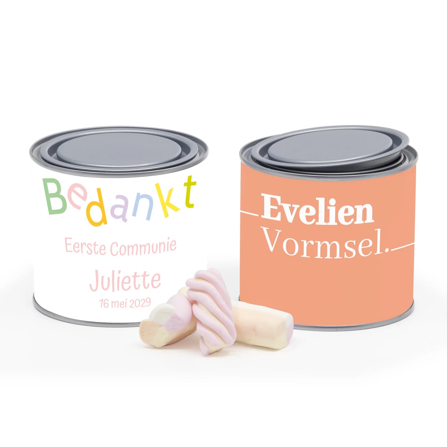 Verfblik medium met eigen wikkel - Communie meisjes