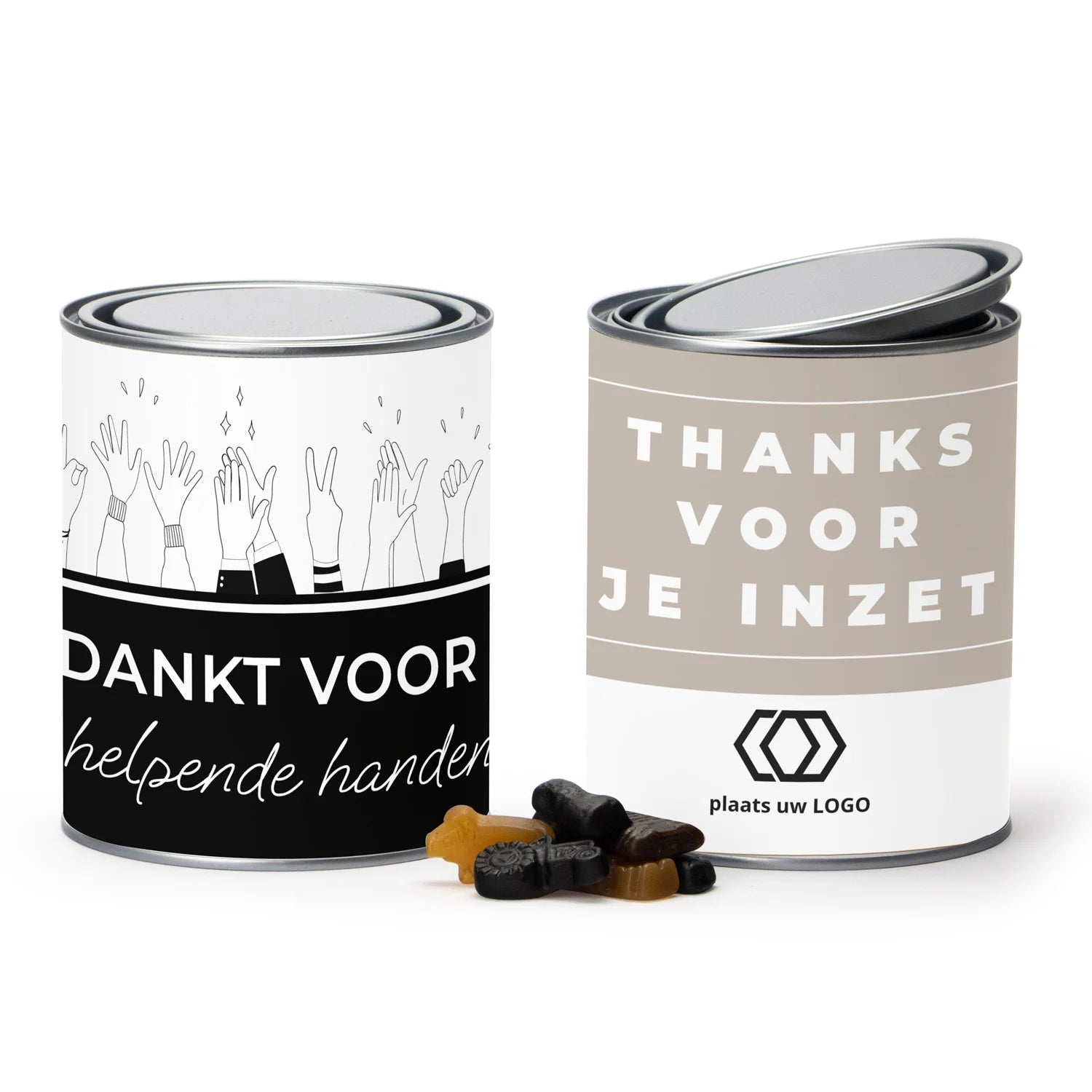 Verfblik met eigen wikkel - Zakelijk - Bedankjes.nl