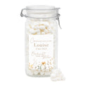 Grote weckpot met eigen ontwerp - Communie meisjes - Bedankjes.nl