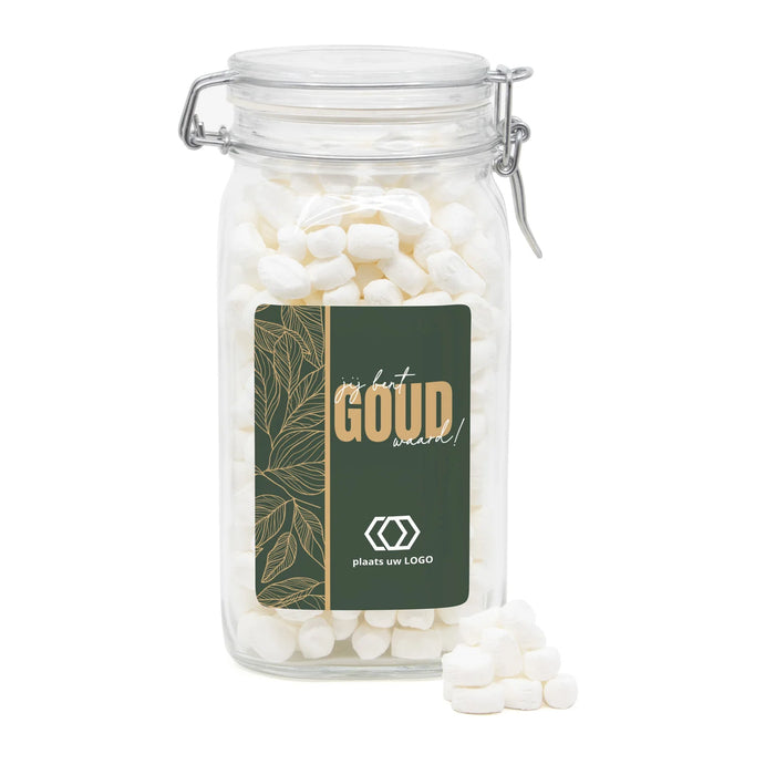 Grote weckpot met eigen ontwerp - Zakelijk