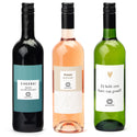 Fles wijn met eigen logo op etiket - Zakelijk