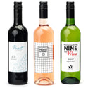 Fles wijn met persoonlijk etiket - Leraar - Bedankjes.nl