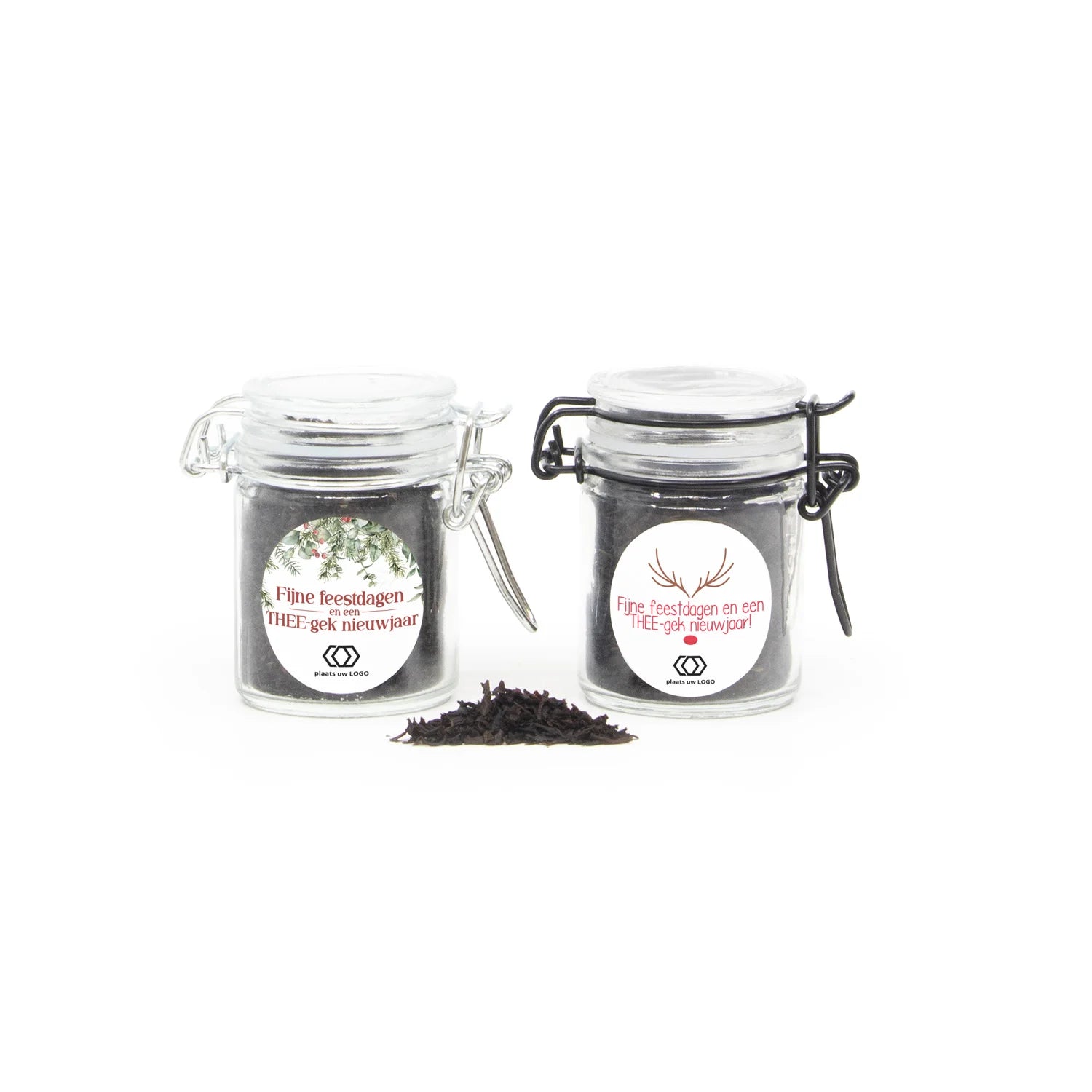 Thee in mini weckpotje - Kerst - Bedankjes.nl