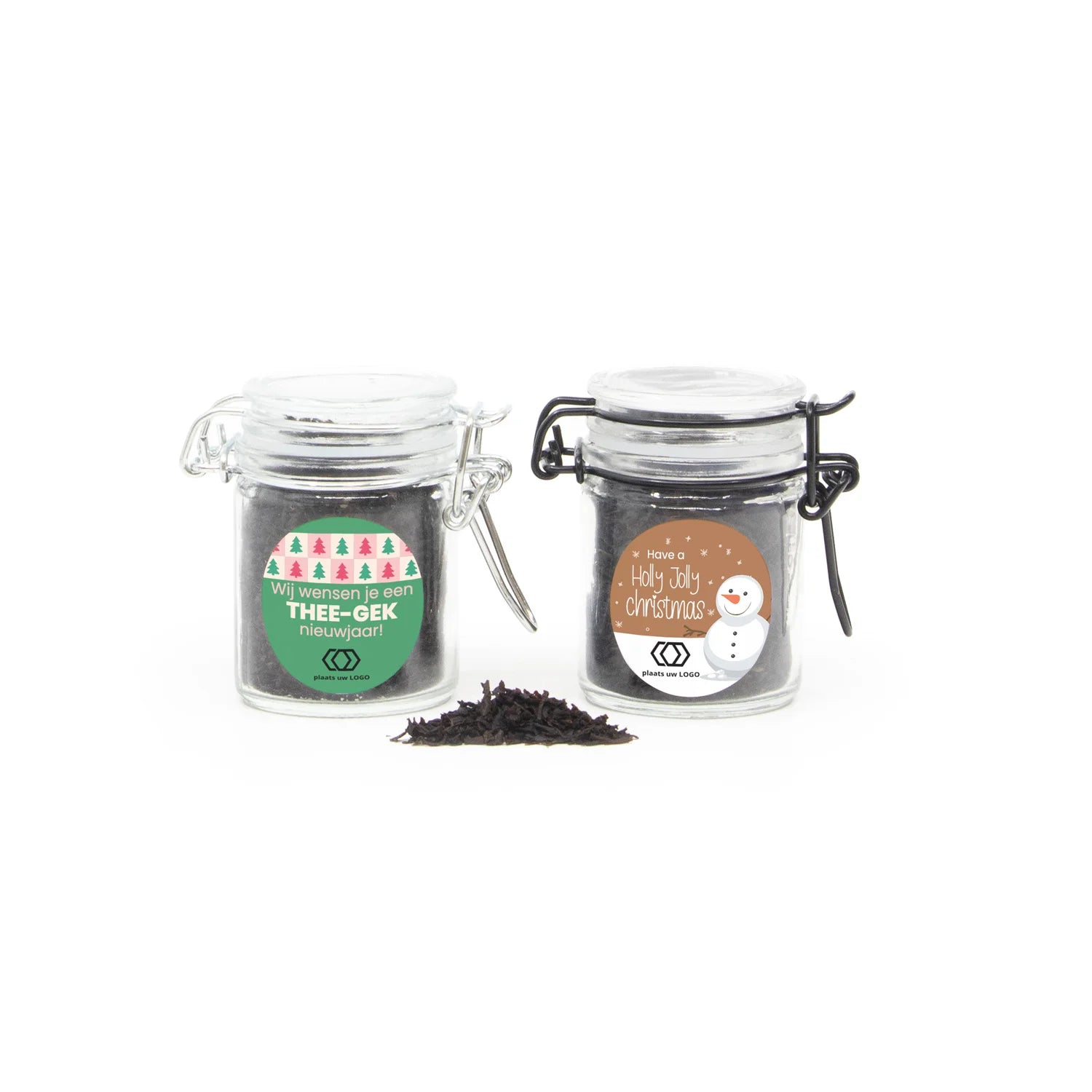 Thee in mini weckpotje - Kerst - Bedankjes.nl
