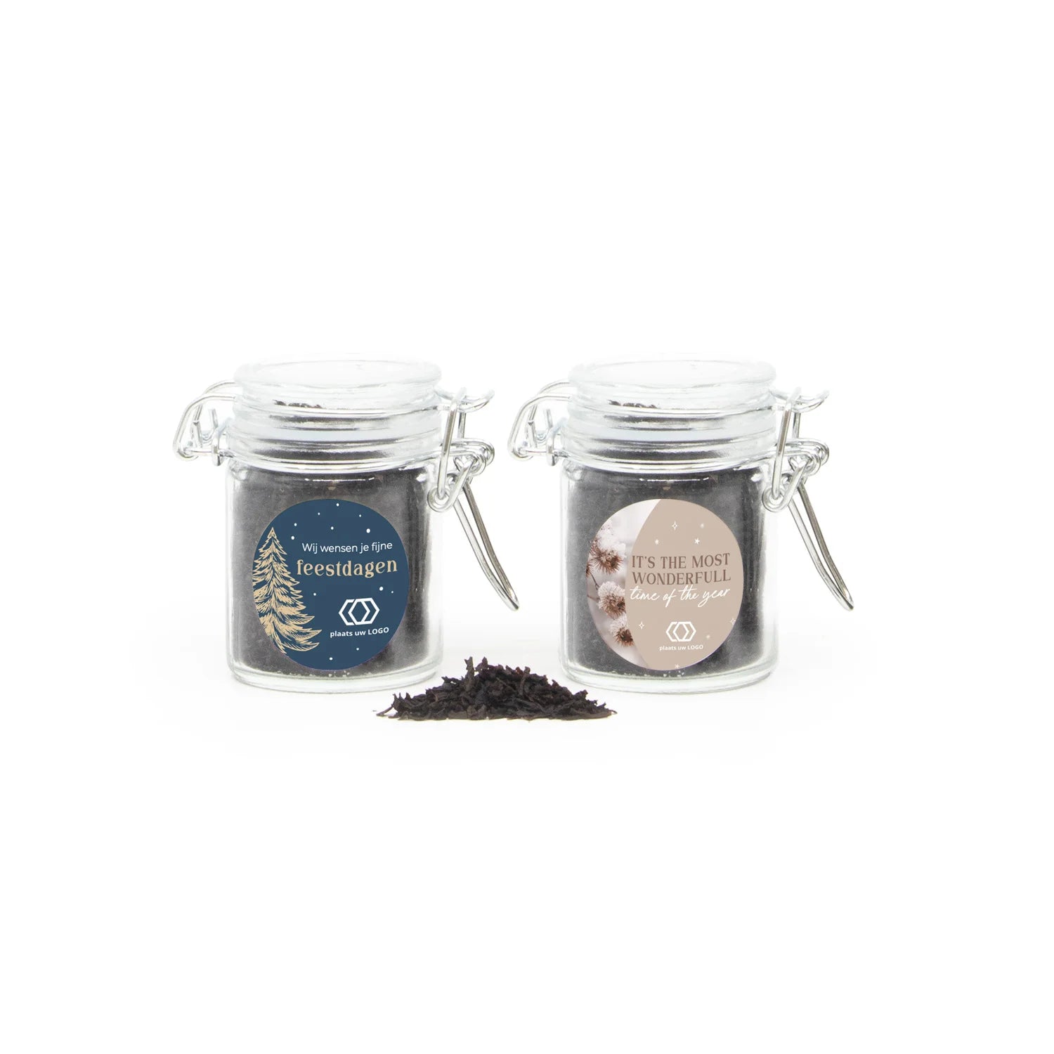 Thee in mini weckpotje - Kerst - Bedankjes.nl