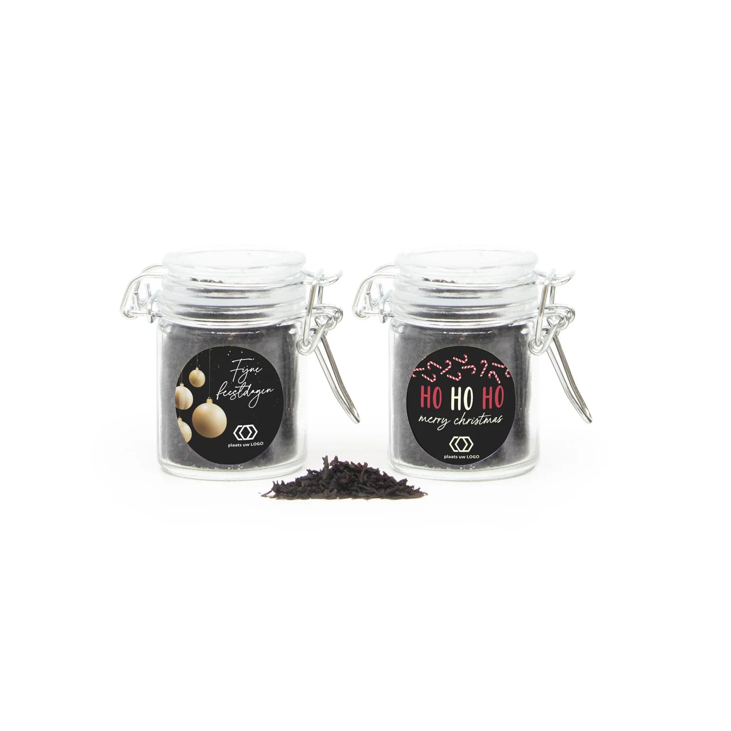 Thee in mini weckpotje - Kerst - Bedankjes.nl