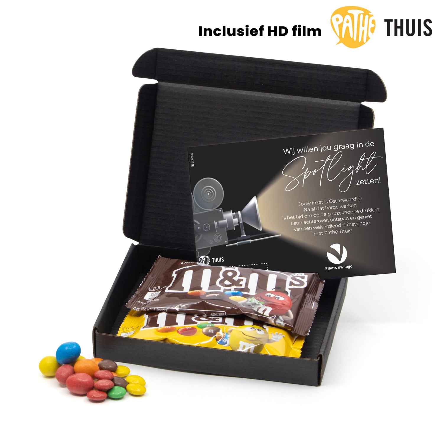 Pathé Thuis Filmavondje met m&m's - Bedankjes.nl