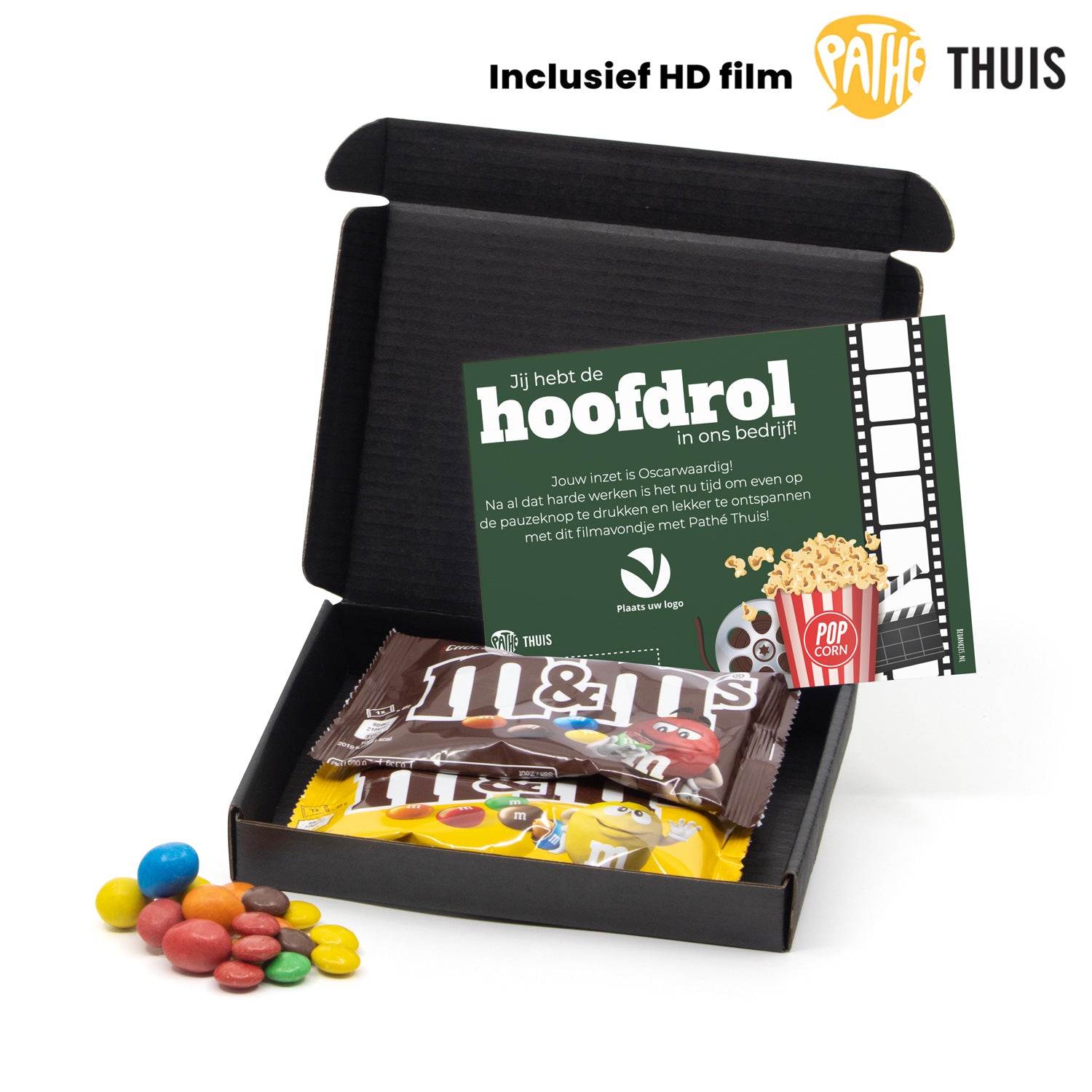 Pathé Thuis Filmavondje met m&m's - Bedankjes.nl