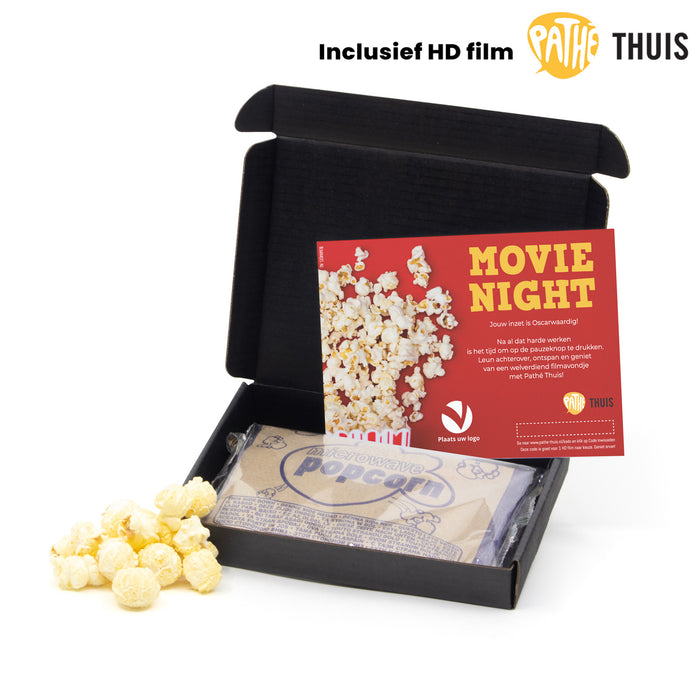Pathé thuis filmavondje met Jimmy's popcorn