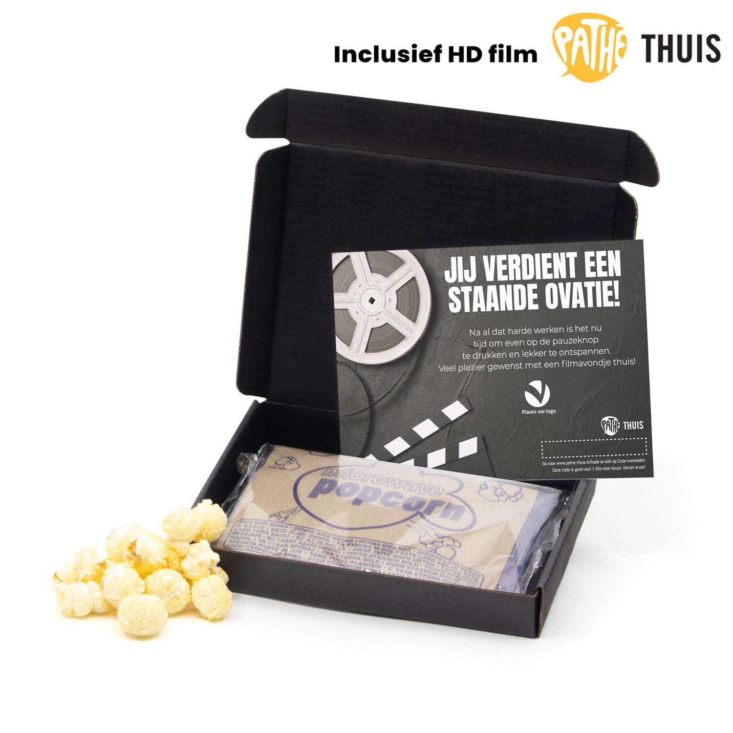 Pathé thuis filmavondje met Jimmy's popcorn - Bedankjes.nl
