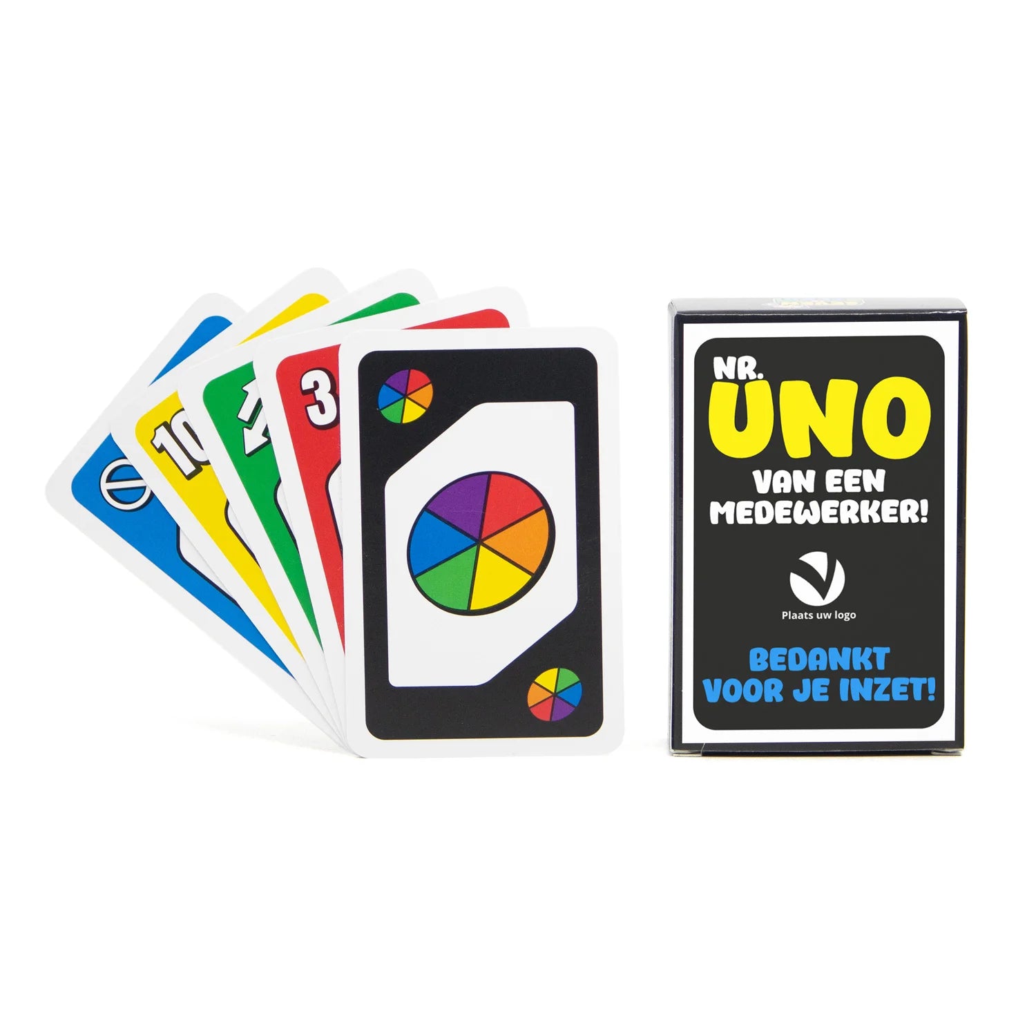 Seven to Zero kaartspel met persoonlijk etiket - Zakelijk - Bedankjes.nl