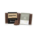 Doosje met 10 chocolade bouwstenen eigen sleeve - Compliment - Bedankjes.nl
