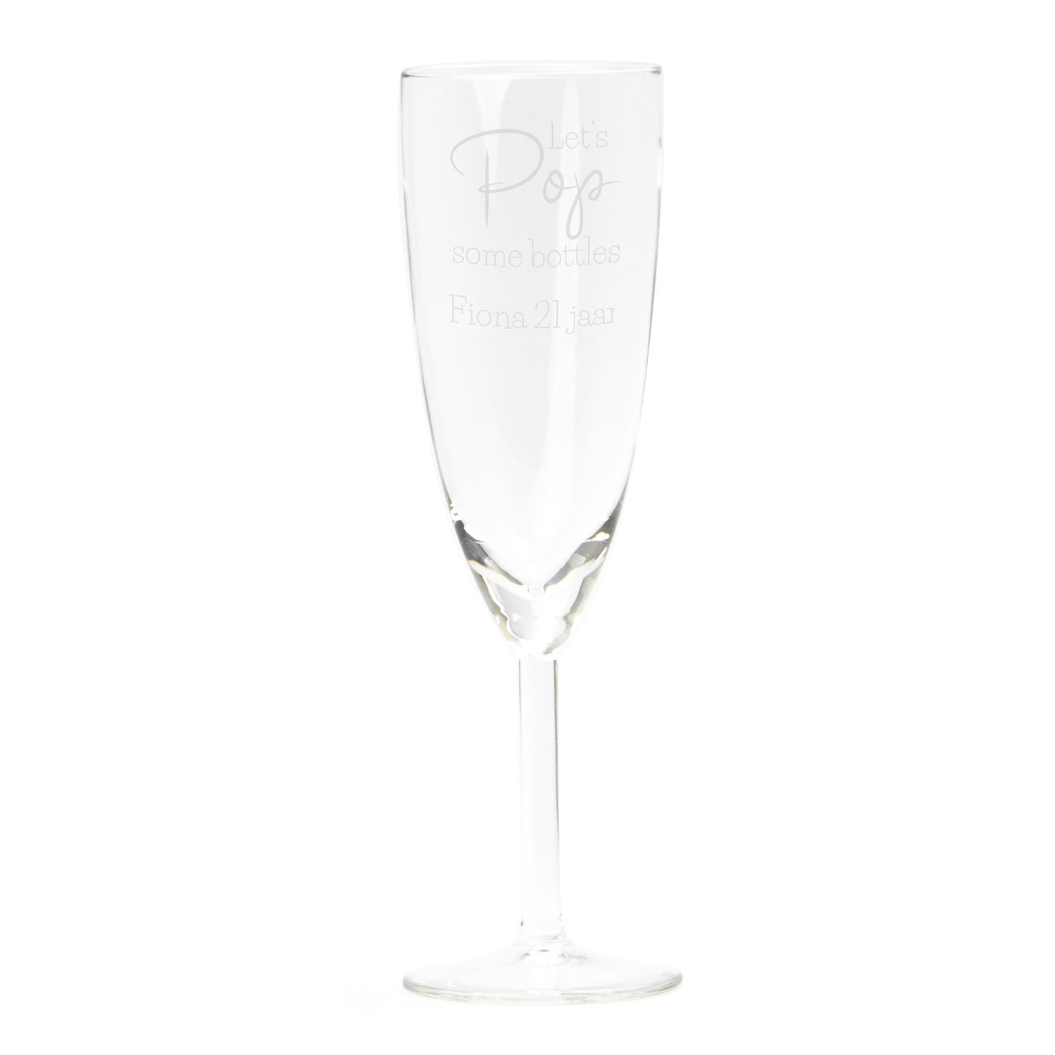 Champagneglas met eigen ontwerp - Bedankje - Bedankjes.nl