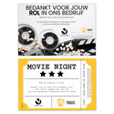 Pathé Thuis Kaart met eigen ontwerp - Bedankjes.nl